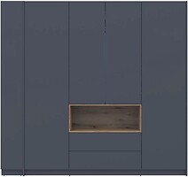 Фото Doros Дейл 4 ДСП з нішою і етажеркою 234x52x220