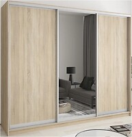 Фото Mebel Star Комбо AL 2ДСП/Дзеркало 2500x450x2400