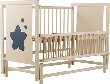 Фото Baby Room Звездочка 60x120 маятник, откидной бок (Z-02)