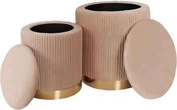 Фото Furnitex P4-FX бежевий/золотий