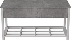Фото Ferrum-decor Дрейк 1 550x1000x400 білий/бетон (FRD-103058/DRE0014)