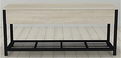 Фото Ferrum-decor Дрейк 1 550x1000x400 чорний/сонома (FRD-103048/DRE0004)
