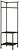 Фото Rias Corner Coat Rack RD-2 Black (3_04708)