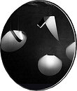 Фото StudioGlass Fletcher Black Iron Mirror 60x60