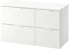 Фото IKEA Godmorgon/Tolken белый (492.953.45)