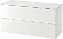 Фото IKEA Godmorgon/Tolken білий (792.956.07)