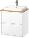 Фото IKEA Angsjon/Backsjon білий/бамбук (895.210.49)