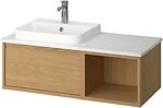 Фото IKEA Angsjon/Backsjon дуб/білий (095.284.55)