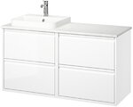 Фото IKEA Angsjon/Backsjon білий (395.285.62)