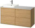 Фото IKEA Angsjon/Backsjon дуб/сірий (195.286.00)