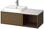 Фото IKEA Angsjon/Backsjon дуб коричневий/білий (995.284.94)