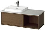 Фото IKEA Angsjon/Backsjon дуб коричневий/сірий (495.284.96)