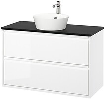 Фото IKEA Angsjon/Kattevik білий/чорний (295.215.80)