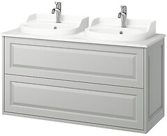Фото IKEA Tannforsen/Rutsjon серый/белый (895.141.00)