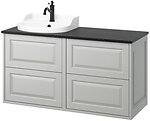 Фото IKEA Tannforsen/Rutsjon сірий/чорний (295.284.64)