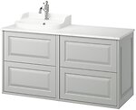 Фото IKEA Tannforsen/Rutsjon сірий/білий (495.284.63)