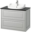 Фото IKEA Tannforsen/Rutsjon сірий/чорний (595.140.88)