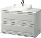 Фото IKEA Tannforsen/Rutsjon сірий/білий (895.215.63)