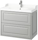 Фото IKEA Tannforsen/Rutsjon сірий/білий (595.139.94)