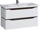 Фото Sanwerk Alessa Air 100 білий/венге (MV0000912)