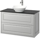 Фото IKEA Tannforsen/Vastersjon сірий/чорний (795.683.39)