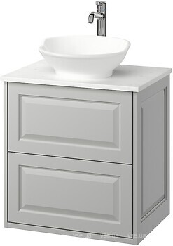 Фото IKEA Tannforsen/Vastersjon сірий/білий (995.682.77)