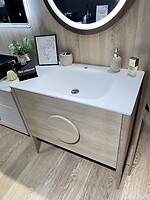 Фото Fancy Marble Ducie 120 під умивальник Morado дерево світле