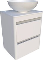 Фото Fancy Marble Fiji 2 70 під умивальник Kris 42 білий