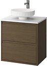 Фото IKEA Angsjon/Lersjon коричневий дуб/білий мармур (895.712.80)