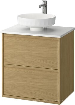 Фото IKEA Angsjon/Lersjon дуб/білий мармур (095.712.84)