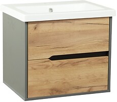 Фото Vivia Loft Ш2 під умивальник Cers-60 навісна антрацит (А0059411)