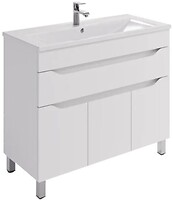 Фото Respect-M New Line з умивальником Thin підлогова ТН3 100 білий (RM000319)