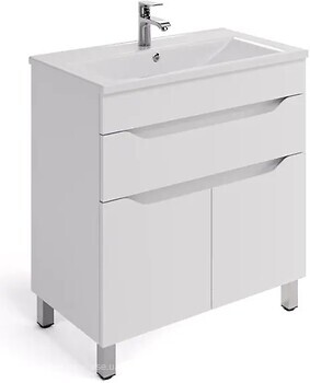 Фото Respect-M New Line з умивальником Thin підлогова ТН3 60 білий (RM000344)