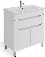 Фото Respect-M New Line з умивальником Thin підлогова ТН3 80 білий