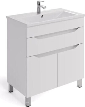 Фото Respect-M New Line з умивальником Thin підлогова ТН3 80 білий