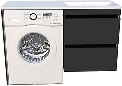 Фото Fancy Marble Jamaica-2 1250 R/L New без умивальника графіт