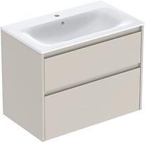 Фото Geberit Selnova Square Slim Rim пісочно-сірий (504.139.DB.1)