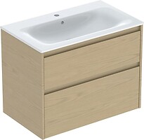 Фото Geberit Selnova Square Slim Rim дуб натуральний (504.139.PS.1)