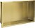 Фото Rea Bathroom Shelf 30x45 Brushed Gold (REA-05607)