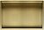 Фото Rea Bathroom Shelf 30x60 Brushed Gold