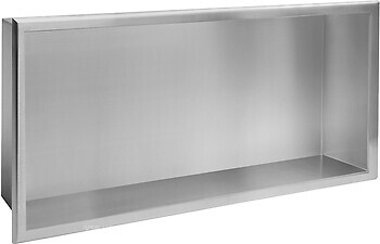 Фото Rea Bathroom Shelf 30x60 Nickel Brushed (REA-05602)