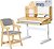 Фото Mealux Timberdesk + Carlo S (BD-685 Wood S+KD-050 G)