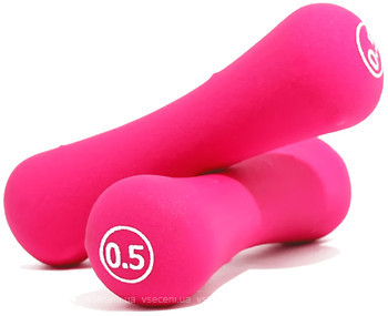 Фото LiveUp Neoprene Dumbbell Pink (LS2002-B05)