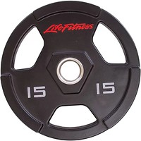 Фото Life Fitness диск поліуретановий 15 кг (SC-80154-15)