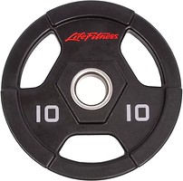 Фото Life Fitness диск поліуретановий 10 кг (SC-80154-10)