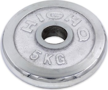 Фото Highq Sport диски хромовані d-52 мм 5 кг (TA-1802)