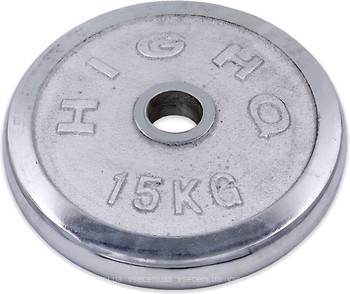 Фото Highq Sport диски хромовані d-52 мм 15 кг (TA-1457)