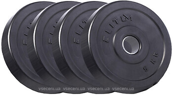 Фото Elitum Набор дисков композитных Titan Y 20 кг