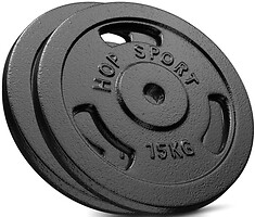 Фото Hop-Sport набір дисків металевих Strong 2x15 кг
