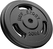 Фото Hop-Sport набір дисків металевих Strong 2x20 кг